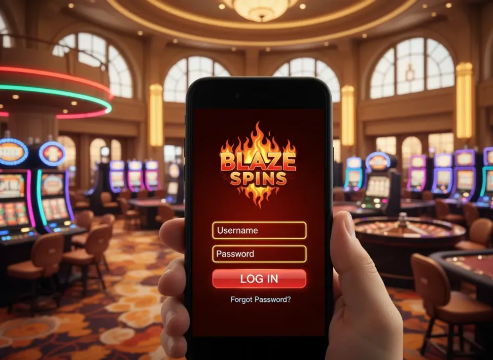 login blaze spins casino